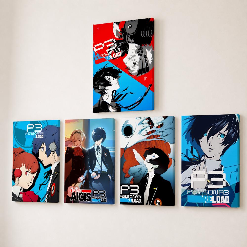 Video Game P-Persona 3 Paintin - Canvas Wrap Ready 评论和价格