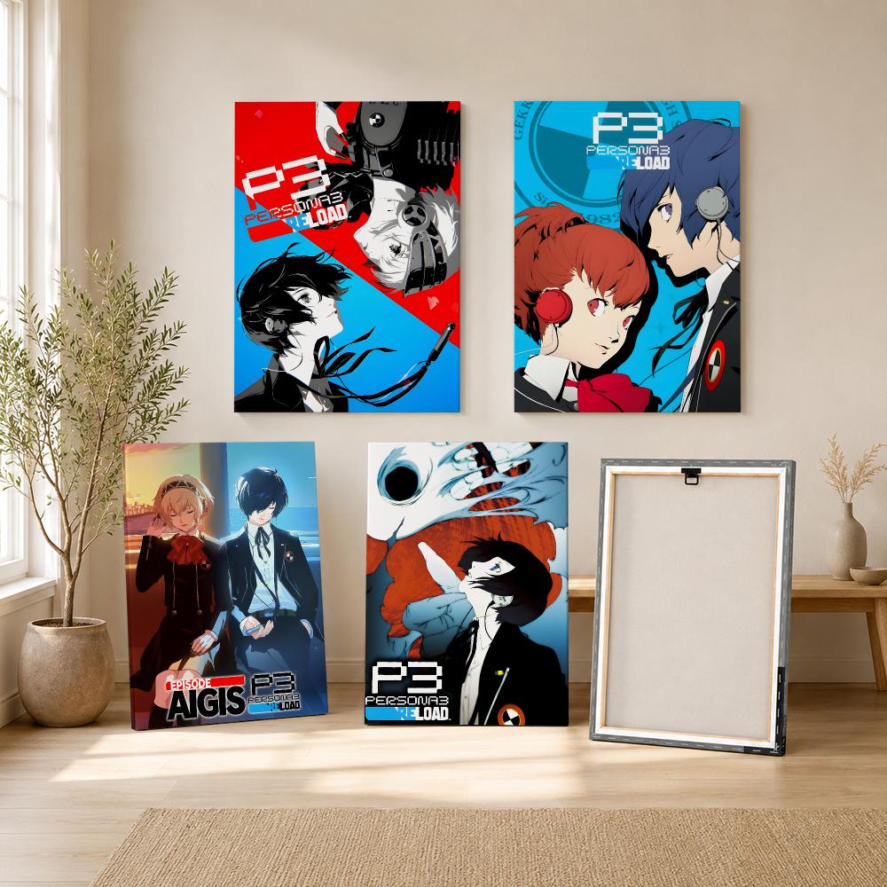 Video Game P-Persona 3 Paintin - Canvas Wrap Ready 评论和价格