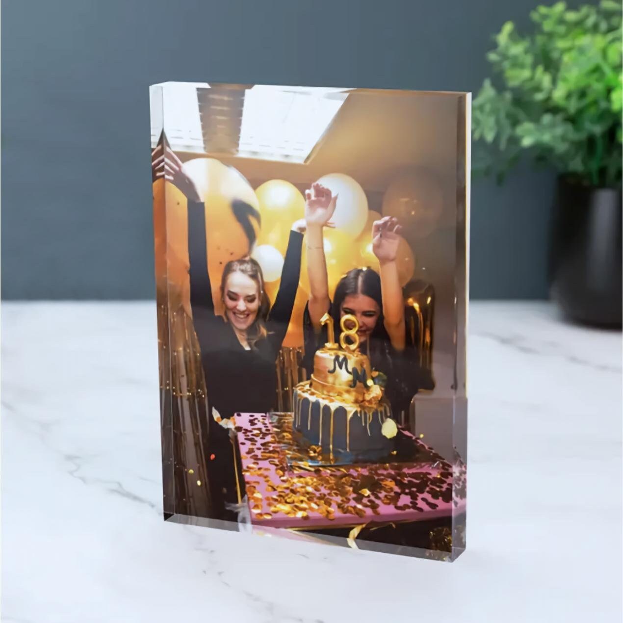 1PC Custom Acrylic Photo Block - Photo Acrylic Block 评论和价格