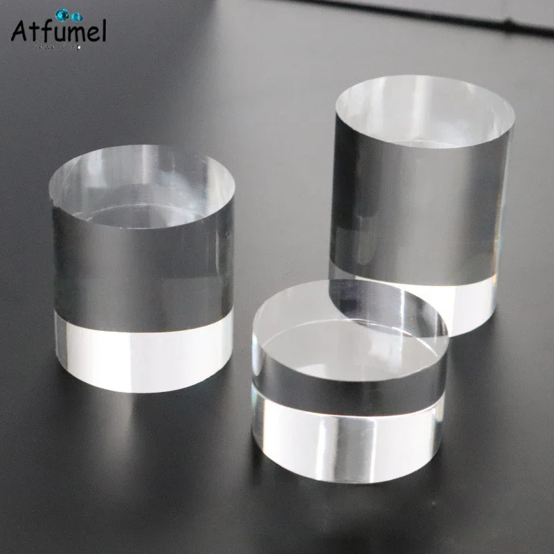 Acrylic Cylinder Ring Jewelry  - Photo Acrylic Block 评论和价格