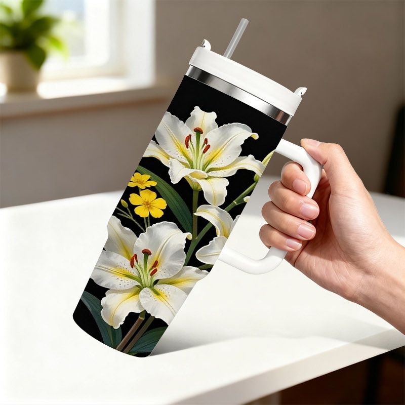 40Oz Stainless Steel Double-Wa - Sublimation Mug White 评论和价格