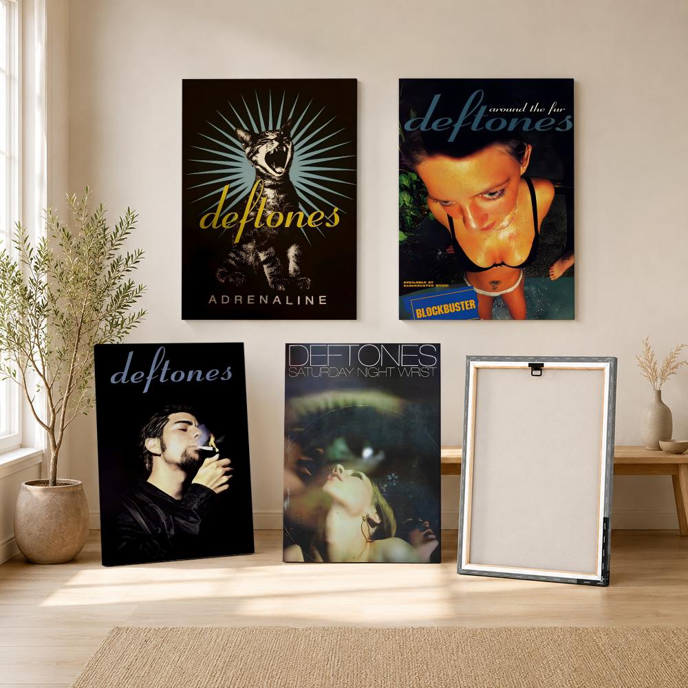 Rock Band D-Deftones Painting  - Canvas Wrap Ready 评论和价格