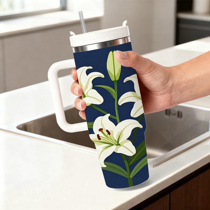 1pc 40oz Water Suitable for &  - Sublimation Mug White 评论和价格