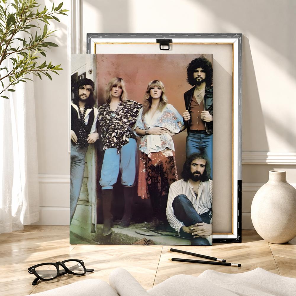 Rock Band F-Fleetwood Mac Pain - Canvas Wrap Ready 评论和价格