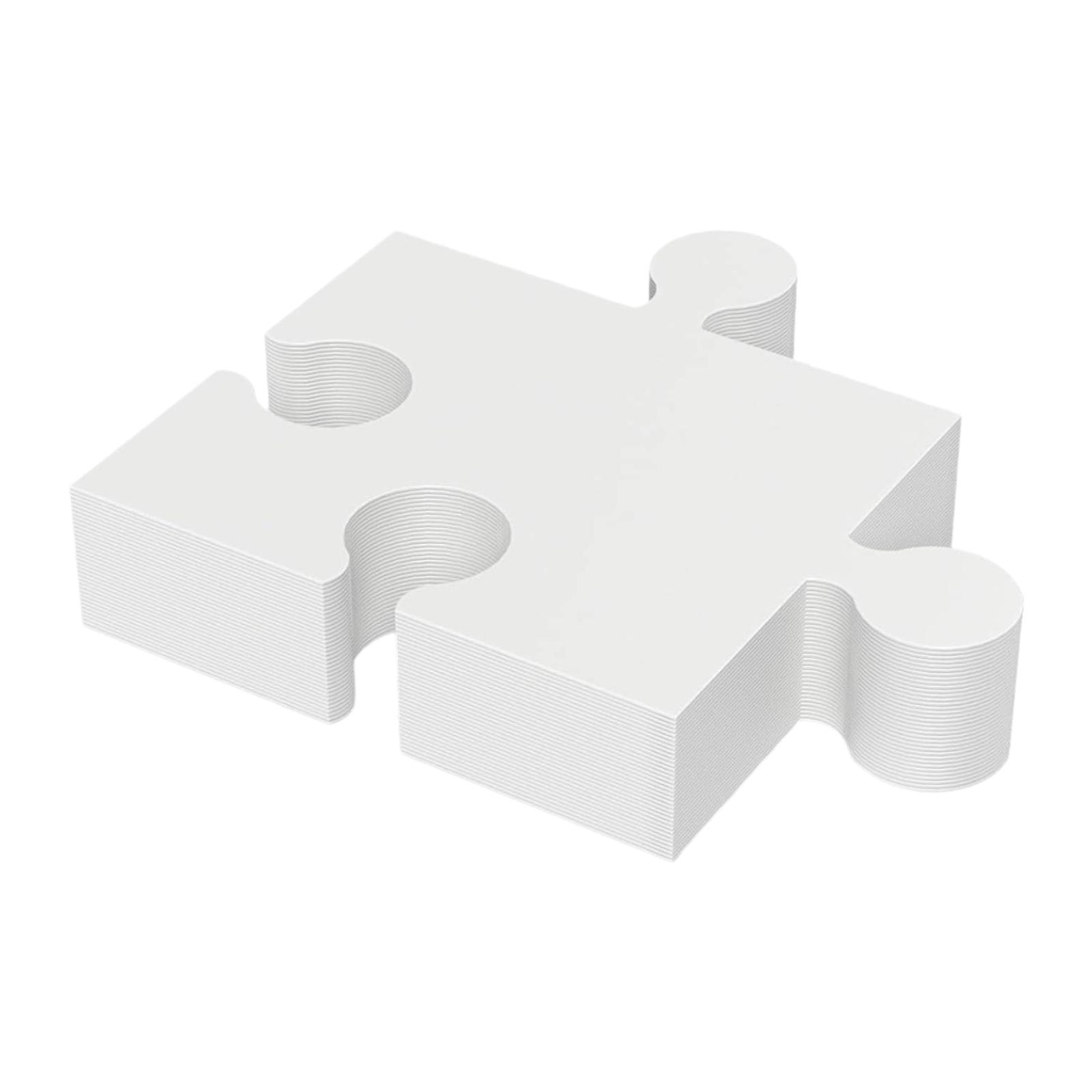 30Pcs Puzzle Pieces Painting D - Puzzle Blank White 评论和价格
