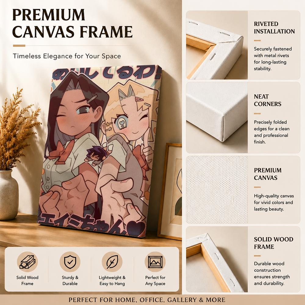 Anime I Love A-Amy Painting Ca - Canvas Wrap Ready 评论和价格